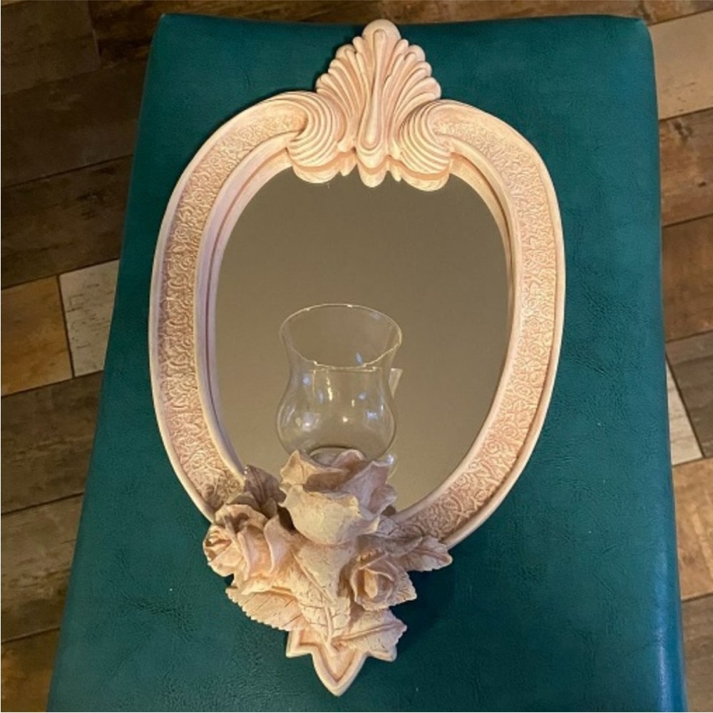 Rose wall sconce